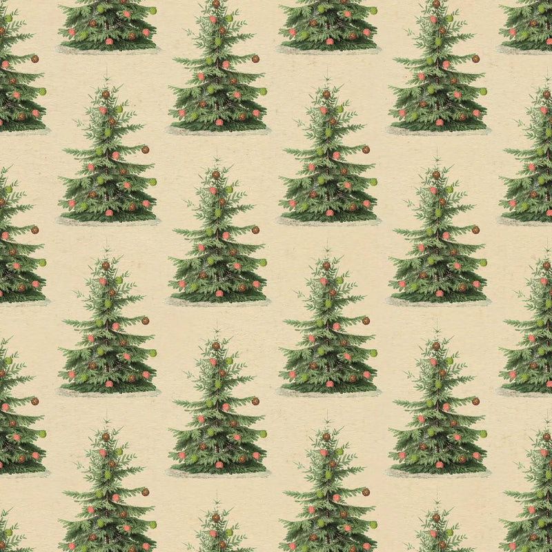 Christmas Trees Gift Wrap