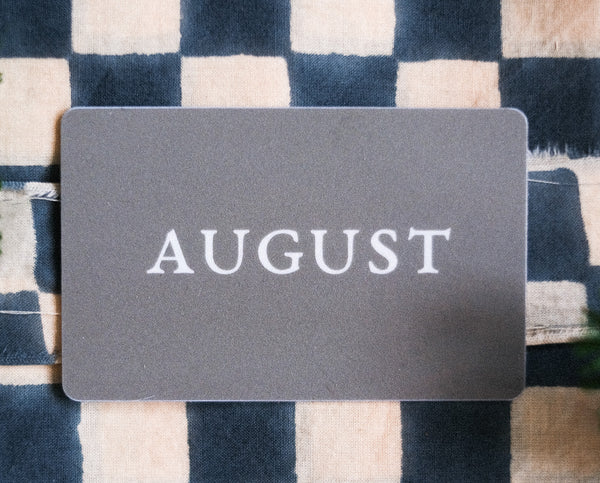 August Gift Card