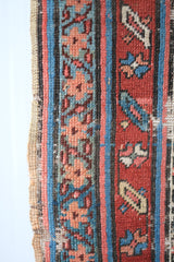 Antique Persian Rug, Blues