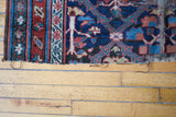 Antique Persian Rug, Blues