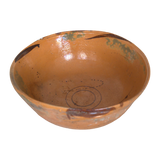 Enormous Mexican Folk Art Pottery Bowl