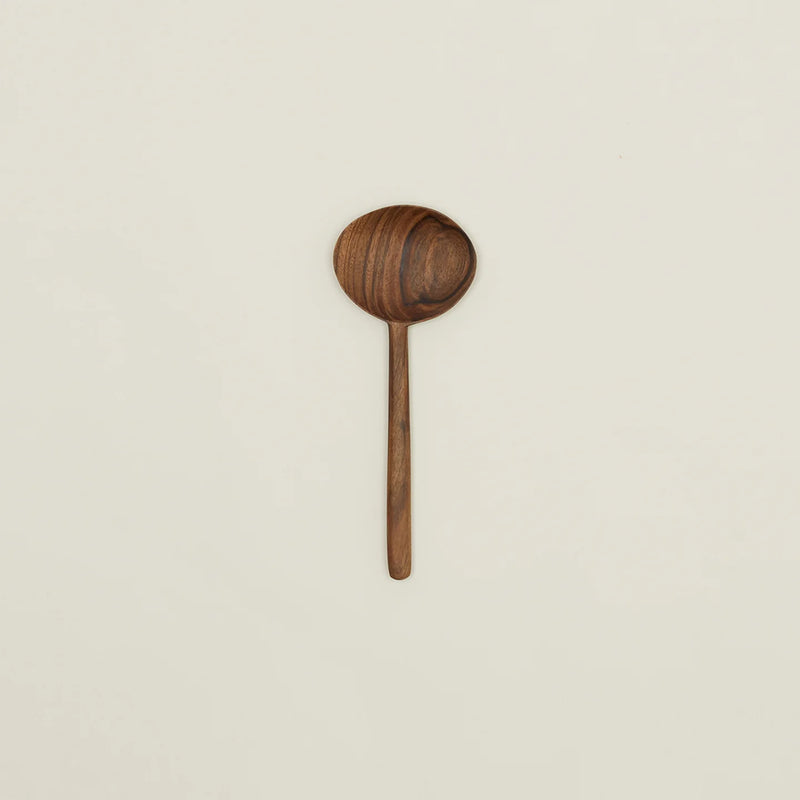 ORGANIC WALNUT SPOON - OVAL