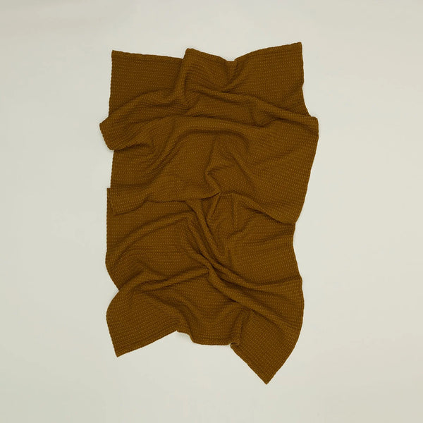 SIMPLE WAFFLE TOWELS - BRONZE - HAND