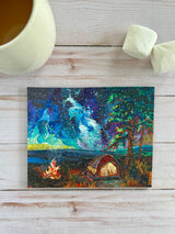 Camping Under the Stars Wooden Puzzle