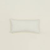 TEXTURED WOOL PILLOW - IVORY - 22"x12"