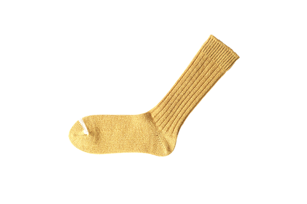 Wool Ribbed Socks, Apple Soda