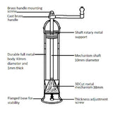 The original 'Large Brass mill' - 10" pepper grinder