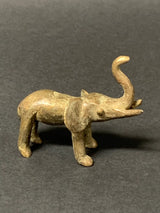 Akan Bronze Goldweight Elephant