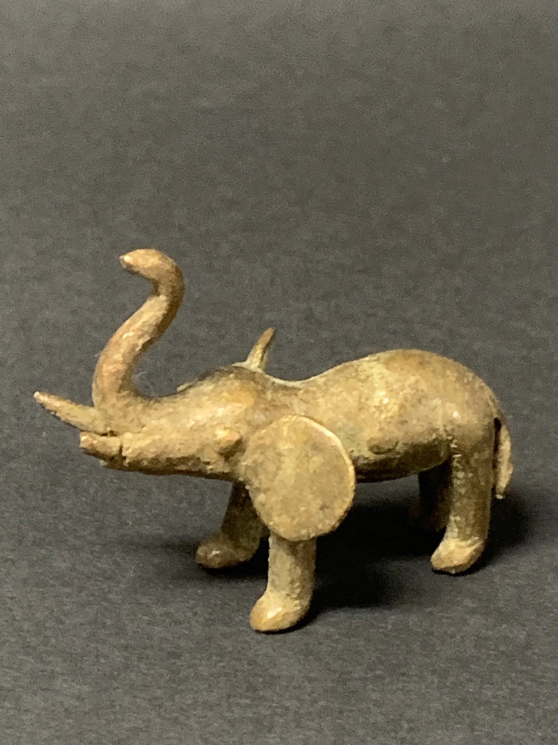 Akan Bronze Goldweight Elephant