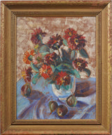Still Life Floral Original Oil Painting