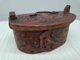 Miniature Brides Band Box ~ circa 1830 ~ Original Paint