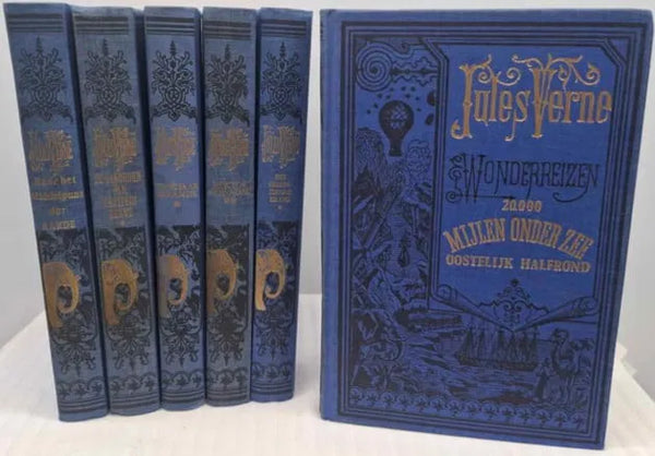 1928 Jules Verne ~ Illustrated German set