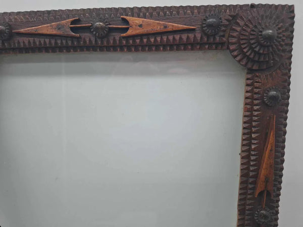 Tramp Art Picture Frame