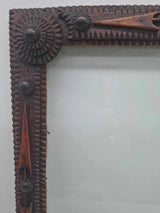 Tramp Art Picture Frame