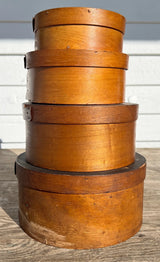 Antique Pantry Boxes - Set of 4