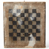 1800's Pine Painted Checkerboard