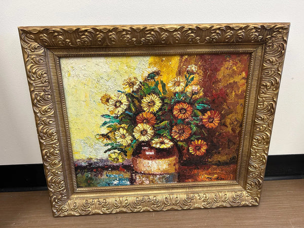 Signed Botanical Painting