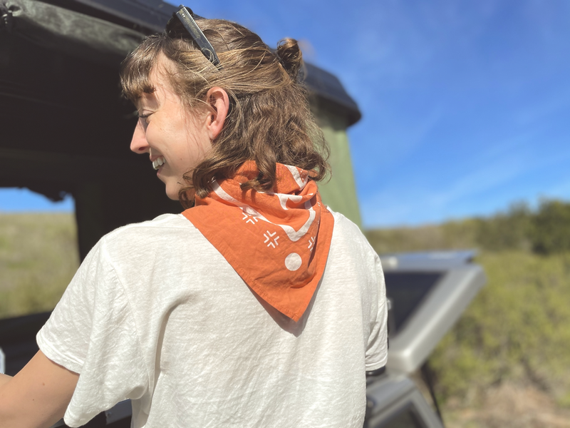 Campfire Orange Bandana