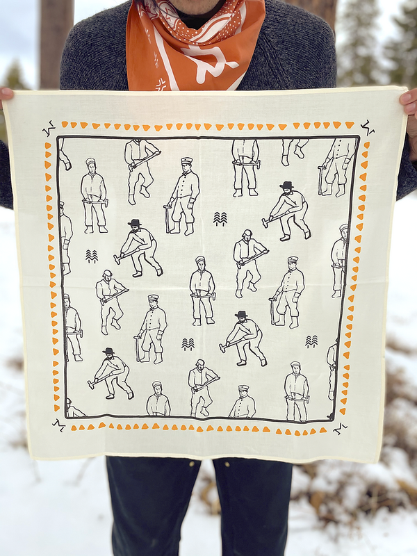 Dancing Loggers Bandana