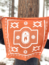Campfire Orange Bandana