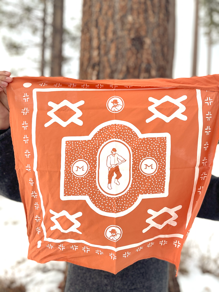 Campfire Orange Bandana