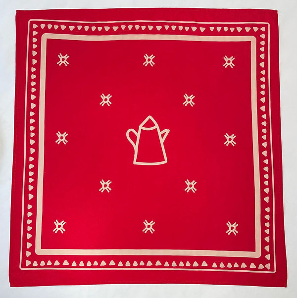 Stovetop Red Bandana