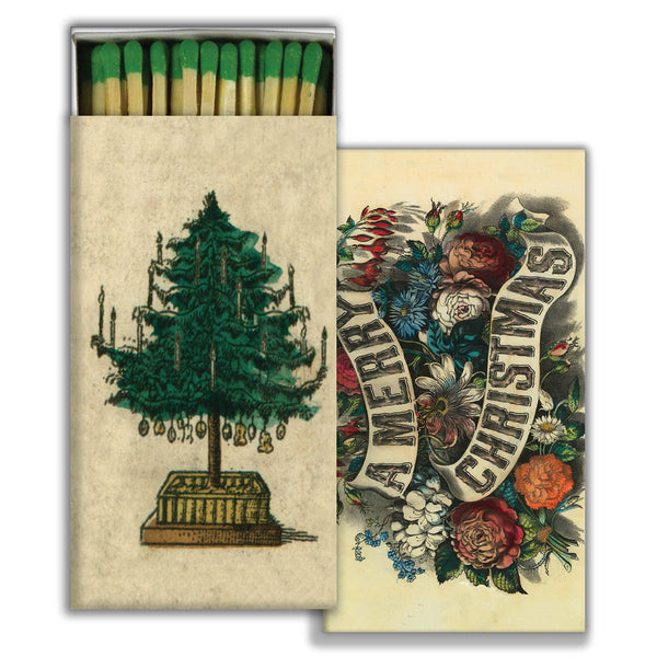 Matches - Holiday Tree & A Merry Christmas