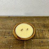 Petite Round Handmade Wood Bowls