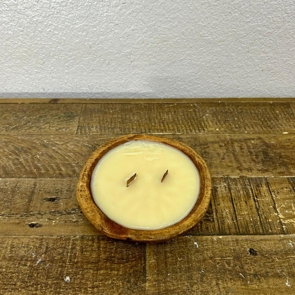 Petite Round Handmade Wood Bowls