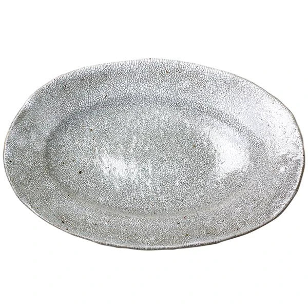 Ceramic Crackle Glaze Dish