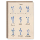 Toasts Greeting Card