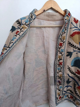 Cotton Suzani Hand Embroidered Jacket
