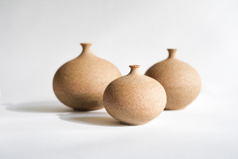 Stone Bud Vase, Sandstone, Large