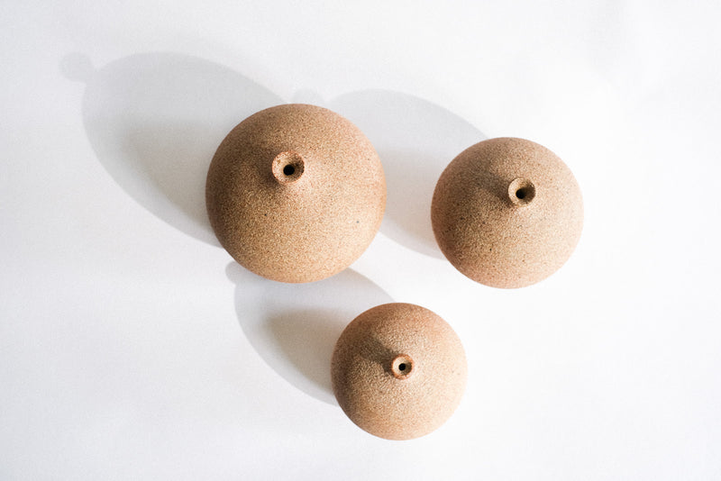 Stone Bud Vase, Sandstone, Small