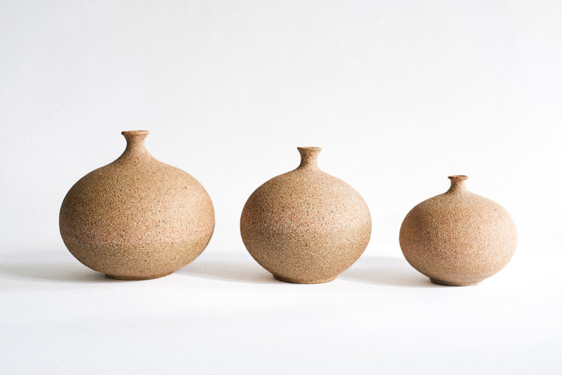 Stone Bud Vase, Sandstone, Large