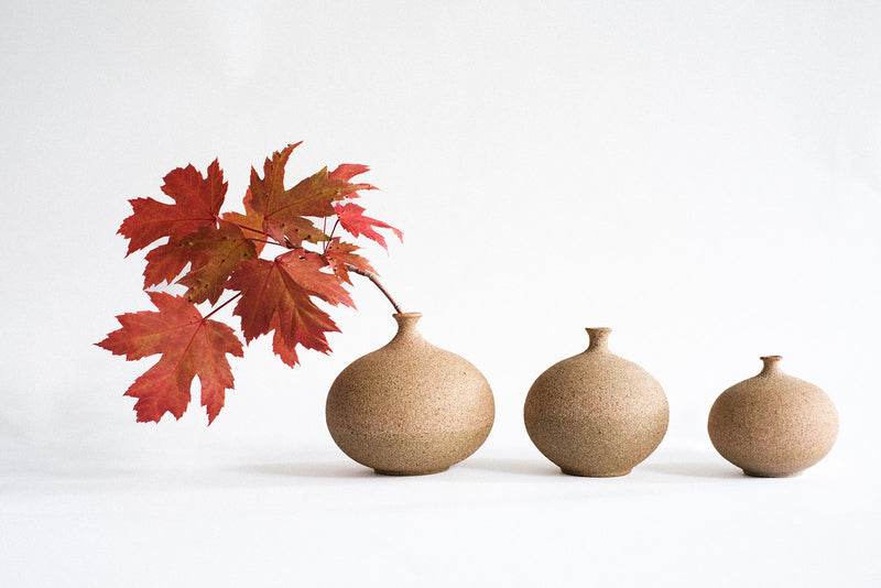 Stone Bud Vase, Sandstone, Large