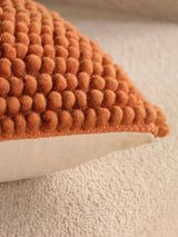 Rust Handmade Lumbar Pillow - 12x20