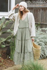 The Cashmere Yaya Cardigan - Moon