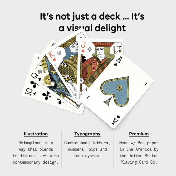 Full Color Std. Playing Cards | Unique Illustrations