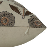 Block Print Duck Canvas Pillow - Ganda Lg