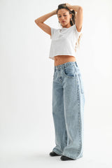 Classic Relaxed Wide Leg Jeans
