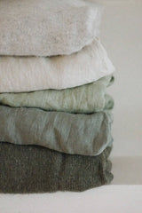 The Cashmere Marlow Long Cardigan - Fern