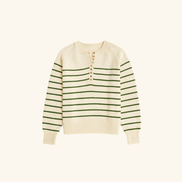 The Henley Sweater - Green