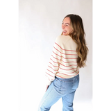 The Henley Sweater - Red