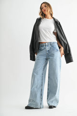 Classic Relaxed Wide Leg Jeans