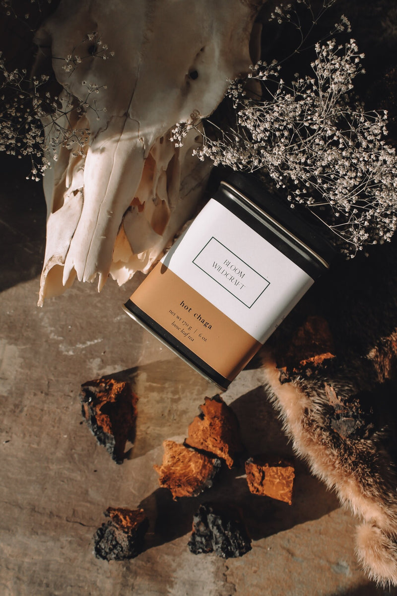 Hot Chaga Tea