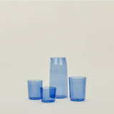 ESSENTIAL GLASSWARE - SET OF 4, BLUE - SMALL