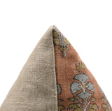 Block Print Pillow - Mor Mukut