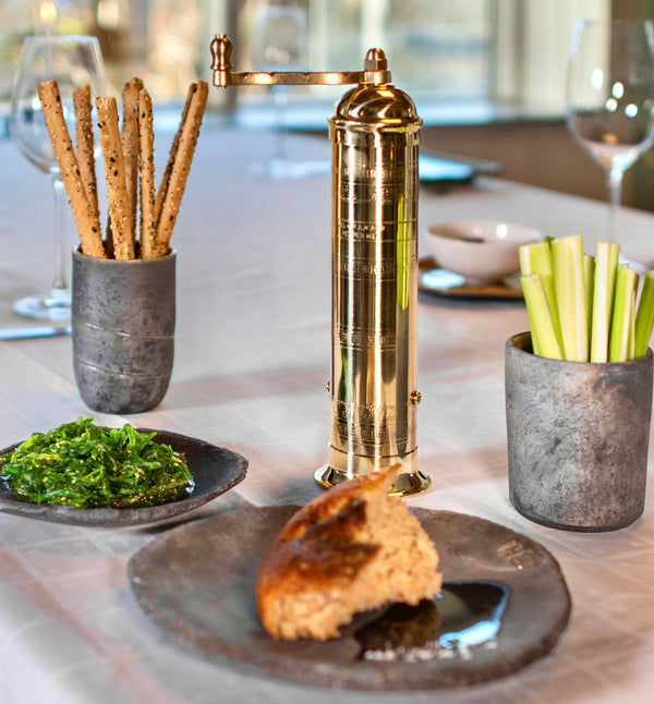 The original 'Large Brass mill' - 10" pepper grinder