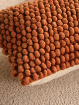 Rust Handmade Lumbar Pillow - 12x20
